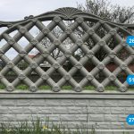 Бетонний паркан «Альтанка»