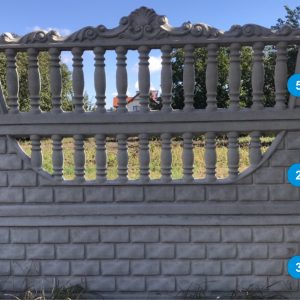 Бетонний паркан «Неаполь»