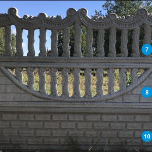 Бетонний паркан «Флоренція»